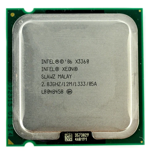 Intel Xeon X3360 2.83 GHz Quad-Core 12M 1333MHz SLB8X LGA775 95W CPU Processor - Picture 4 of 5
