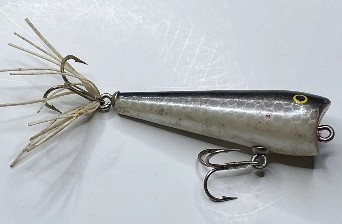 Vintage Wooden Fishing Lure Topwater Popper RARE | eBay Vintage Wooden Fishing Lure Topwater Popper RARE | eBay