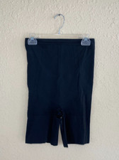 Spanx Womens Shaping Mid Thigh Shorts Black Size 1X