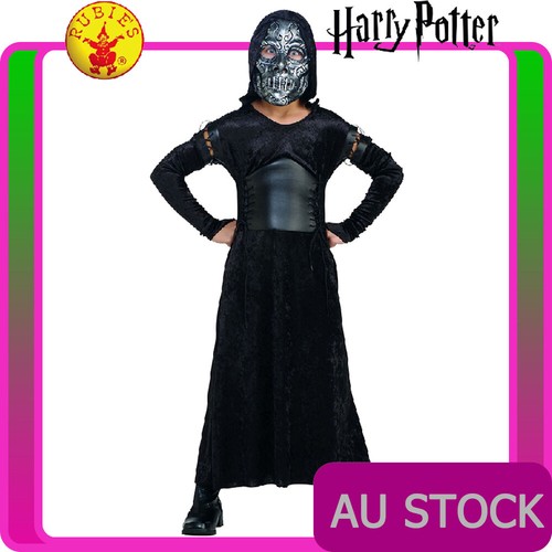 Kids Bellatrix Lestrange Harry Potter Death Eater Costume Halloween Book  Week | eBay