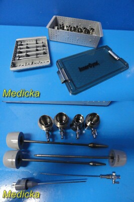 TYCO InnerDyne Step Laparoscopic Instrumentation Set & Sterilization Case~ 23591