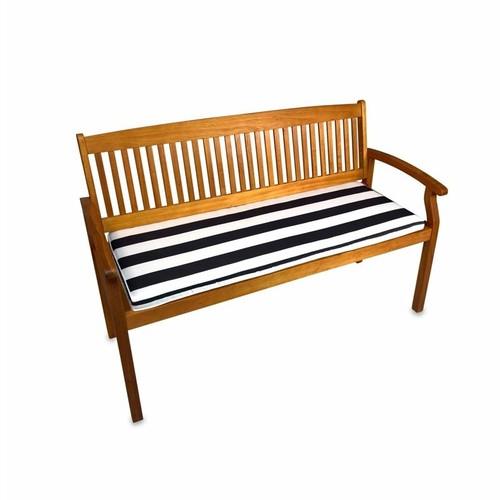 Outdoor Bench Cushion Seat Lounge Set Patio Chair UV & Water Resist - Striped - Picture 2 of 2
