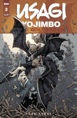 Usagi Yojimbo: Lone Goat & Kid #3 (IDW, 2022)