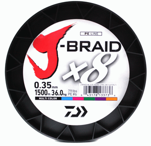 Multi Color J Braid Daiwa 035mm X8 1500m 8bcc2xksq63039