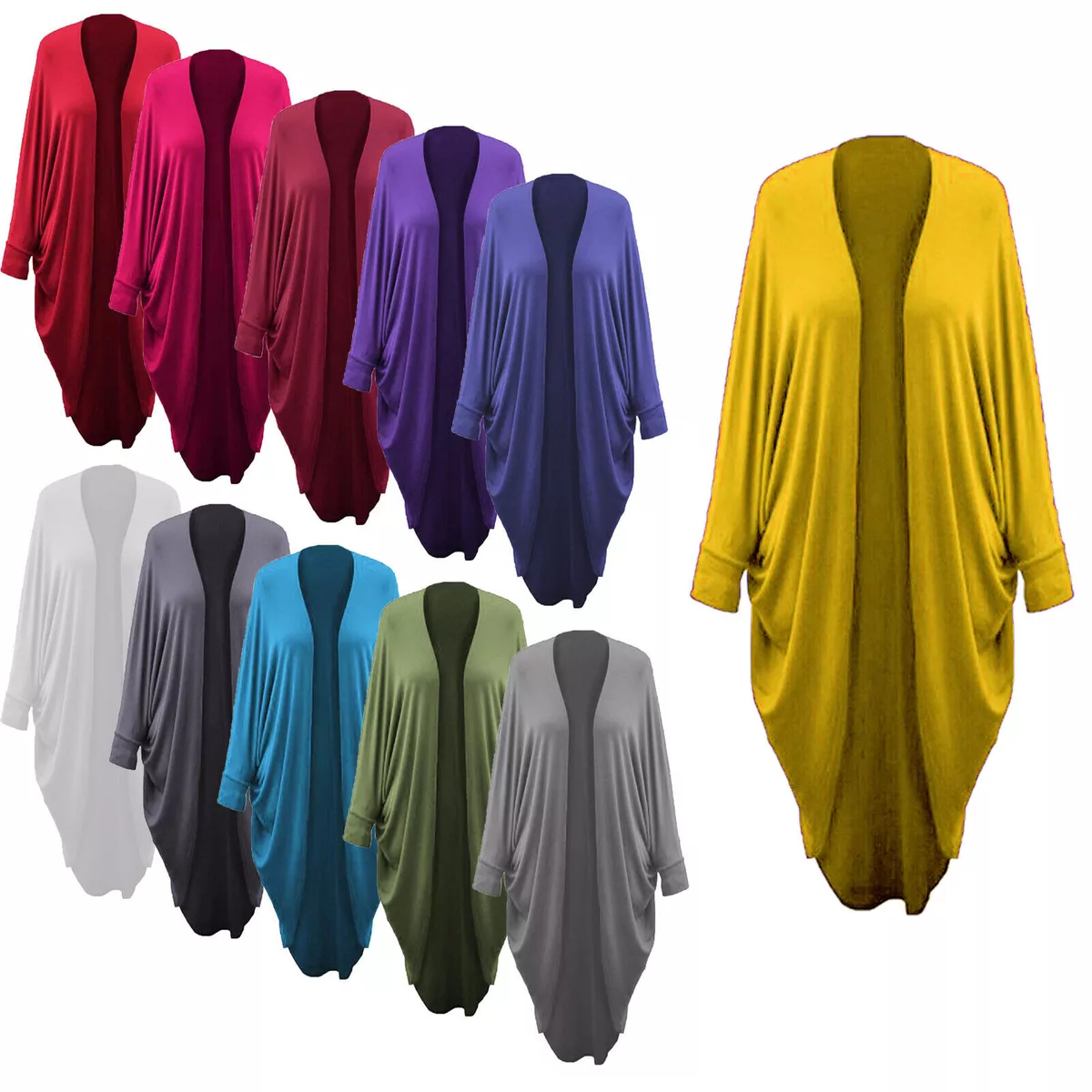 Batwing maxi cardigan new arrivals
