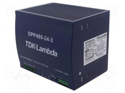 1 piece, Netzteil: Impuls DPP480-24-3 /E2DE