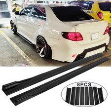 86.6 Side Skirt Extension Splitter Rocker Panels Lip For Toyota Corolla Se Le