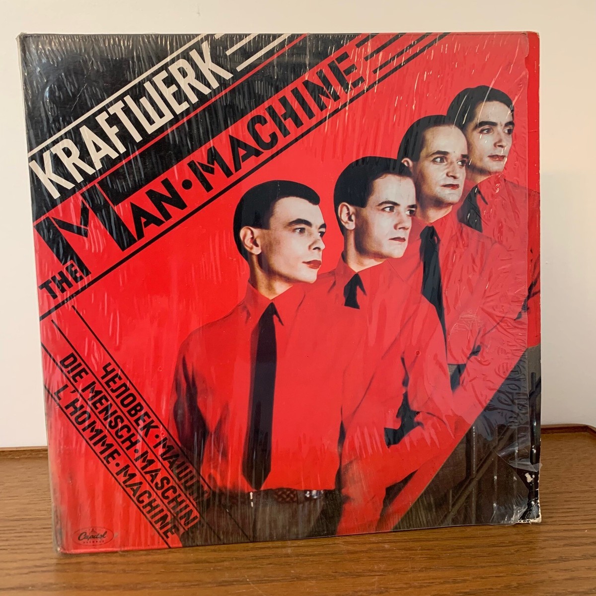 KRAFTWERK The Man Machine 1978 Original LP VINYL Original Capitol