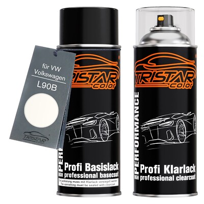 Autolack Spraydosen Set für VW Volkswagen L90B Alpinweiss Alpine White
