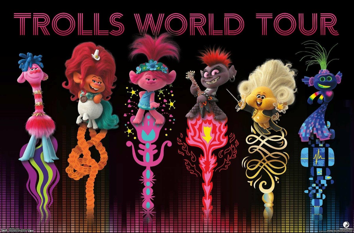 Trailer Watch Trolls Online Free DreamWorks Trolls Group Poster