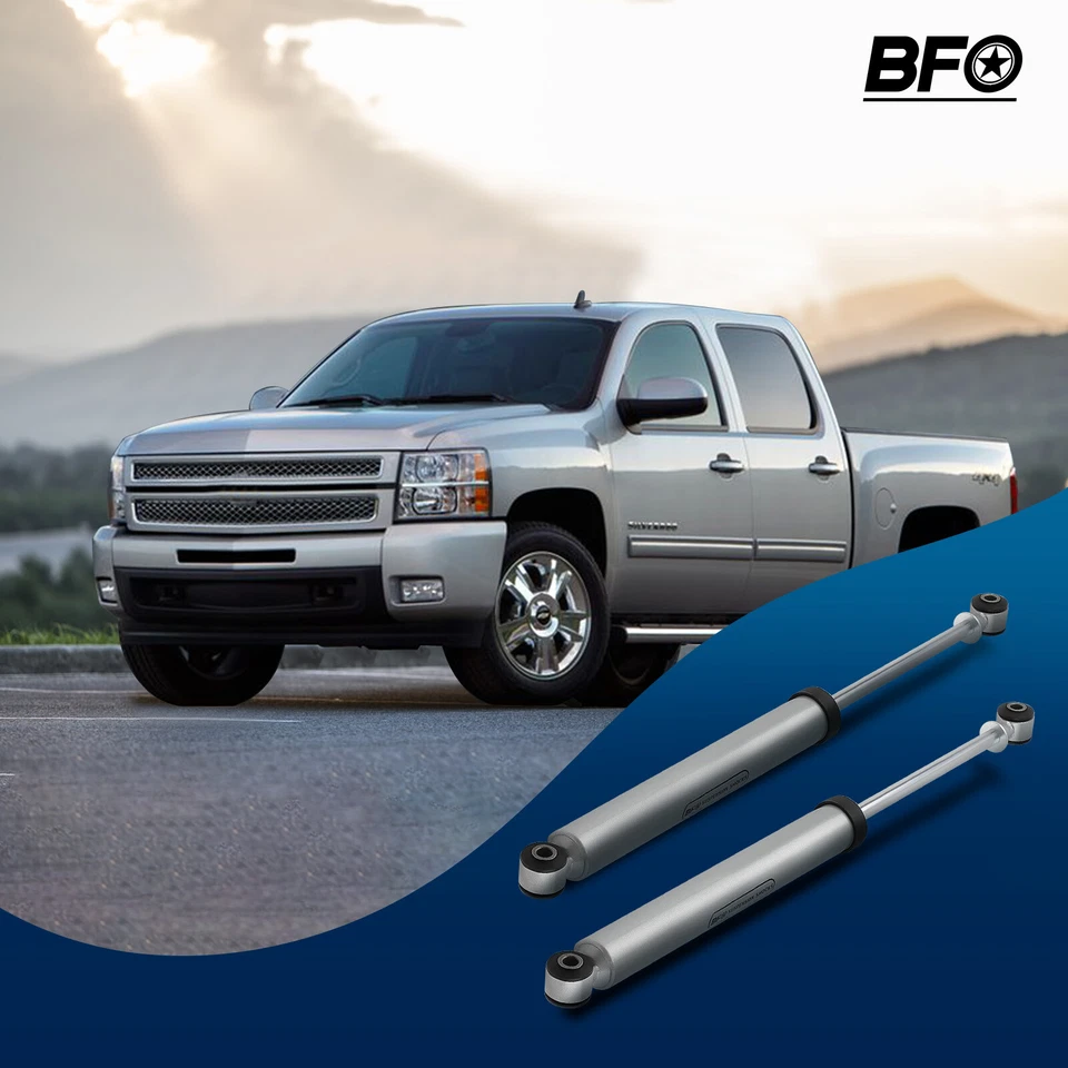 BFO 2 英寸前 4 英寸后降压套件适用于吉姆西 Sierra 雪佛兰 Silverado 1500 2007-2015 — 第 2/4 张图片