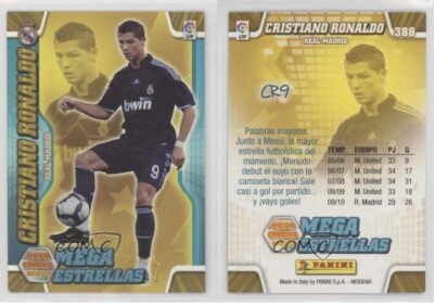 2010-11 Panini Megacracks MGK La Liga Mega Estrellas Cristiano Ronaldo #388