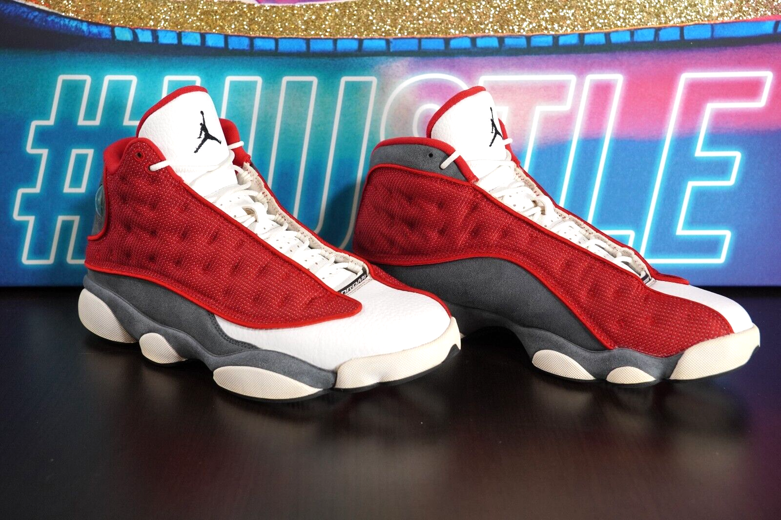 Nike Jordan 13 Retro Gym Red Flint Grey Men's Sneakers Size 10.5 DJ5982-600