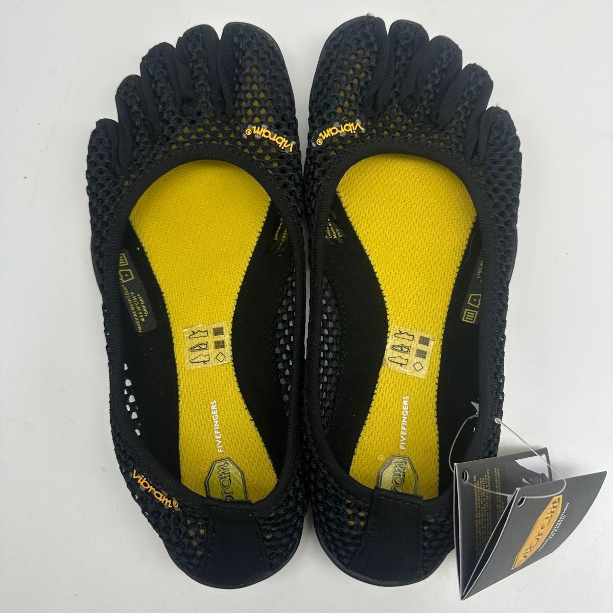 Vibram FiveFingers Women Vi-B 14W2703 EU38 USA7-7.5 22.5cm Black