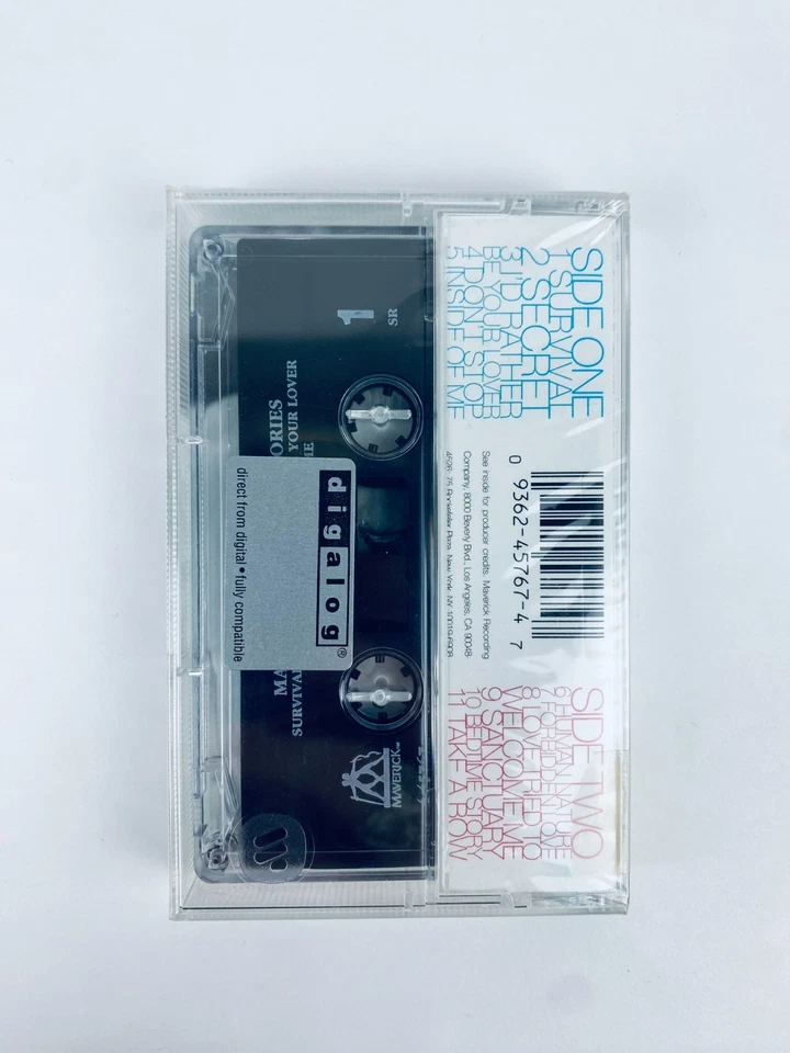 Madonna Bedtime Stories Cassette Tape (1994) w/ Hype US 1st Pressing SEALED - Image 2 of 4