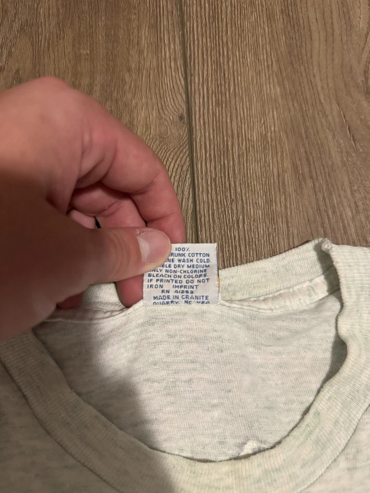 Camiseta Vintage 1986 Ron Jon Original Surf Shop Cocoa Beach Punto Único Talla L Foto 3 de 4