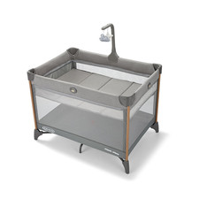 Graco on the Go Zip DLX Pack  N Play Playard, Folding Playpen with Bassinet, Por