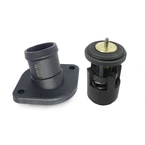 Thermostat Mit GehäUse + Flansch 87 °C FüR Seat Ibiza VW Golf Polo 6N 1.0 1.4-image