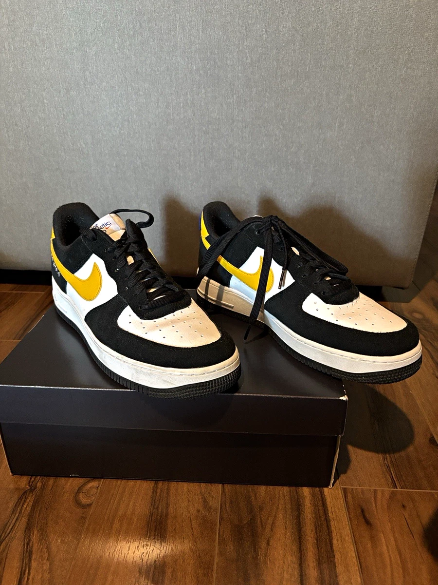 Preços baixos em Nike Air Force 1 Low White Black | eBay