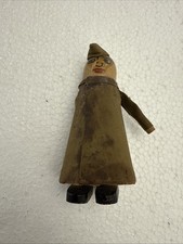 WW1 WW2 Wilson Walkie Wood Toy US Army Soldier 