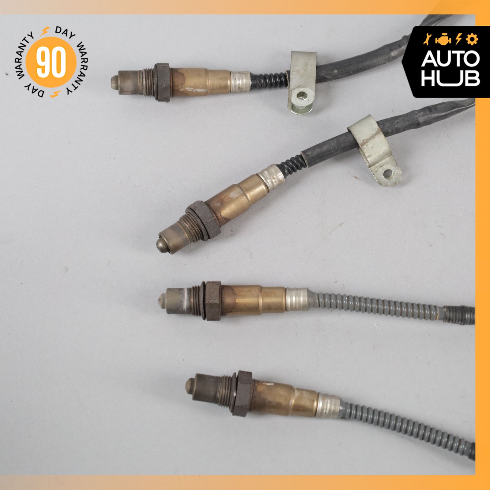 04-19 Maserati GranTurismo M145 Oxygen O2 Sensor Lambda Set of 4 OEM 47k