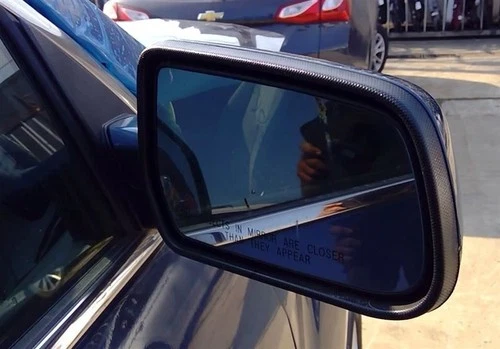 15 16 2017 Chevy Equinox Passenger Right RH Side View Mirror in GB7 Blue.