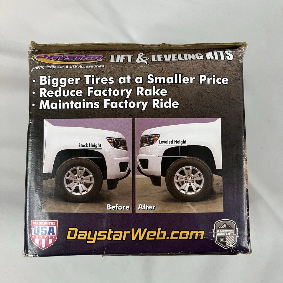 DAYSTAR KF09105BK BLACK COIL SPRING SPACER LEVELING KIT FOR 1997-03 FORD F-150 - Image 4 of 4
