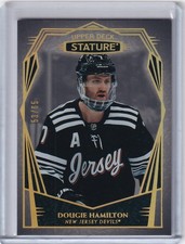 DOUGIE HAMILTON 2022-23 UPPER DECK STATURE DESIGN VARIANT PARALLEL 53/65 #45