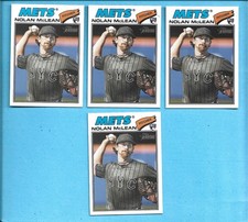 2026 Topps Heritage Nolan McLean 4 card RC Lot  # 150  New York Mets