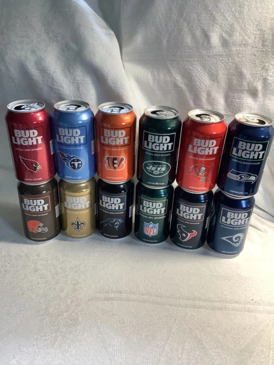 bud light nfl beer can products for sale | eBay