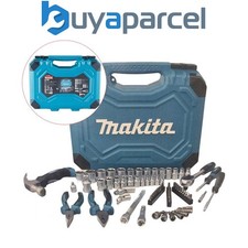 Makita 75 Piece Maintenance Kit Hand Tool Ratchet Socket Set Wrench Plier Hammer