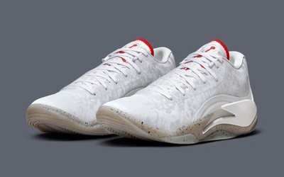 Nike Jordan Zion 3 White-University Red Men s Size 13 DR0675-106
