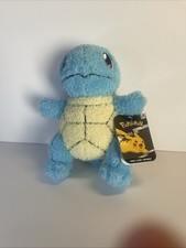 Pokemon Squirtle Plush 8" Jazwares Official Nintendo Stuffed Animal Toy