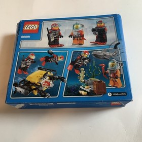 Sealed LEGO CITY: Deep Sea Starter Set (60091) Shelf Wear Ea31