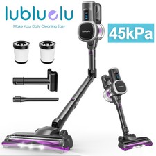 Lubluelu P5 Cordless Vacuum Cleaner Handheld Stick Bendable Wand 45kPa Purple UK
