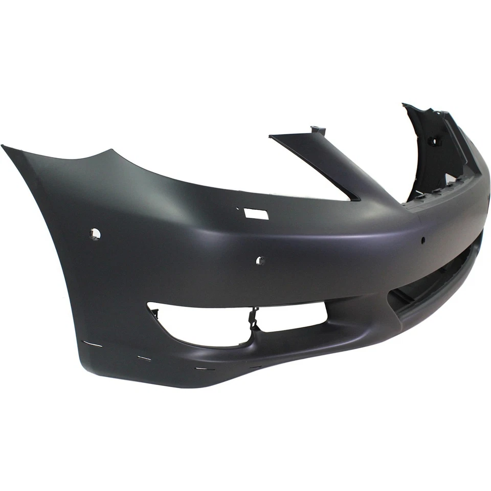 Front Bumper Cover For 2010-2012 Lexus LS460 Base L Primed With Fog Lamp Holes - Image 3 of 4