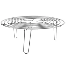 Baking Steam Holder Stainless Steel steaming trivet Steam Cooking Stands Round