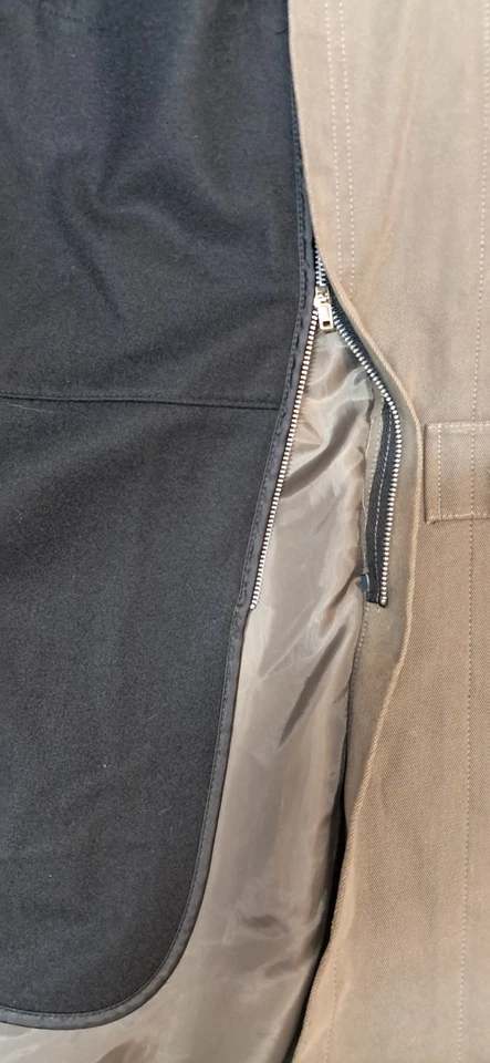 Trench coat Lauren Ralph Lauren 42R abrigo forro de lana extraíble Y2K  Foto 4 de 4