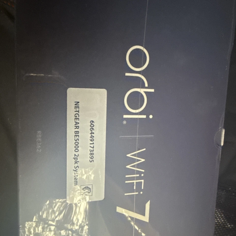 Netgear Orbi WiFi 7 360 Series. Brand New; Sealed. BE 5000 2pk System. - Image 2 of 4