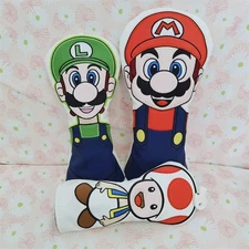 Golf Driver Fairway Wood Hybrid Head Cover Super Cute Mario Mushroom Brothers