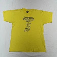VTG Screen Stars Best Single Stitch T Shirt Country Smiley Face Size Large*