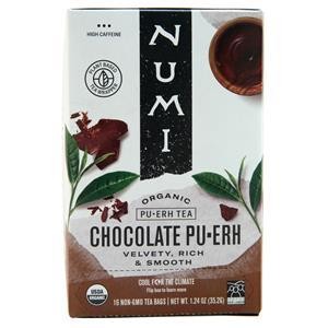 Пуэр Numi Organic Чайно-шоколадный Пуэр 16 штук