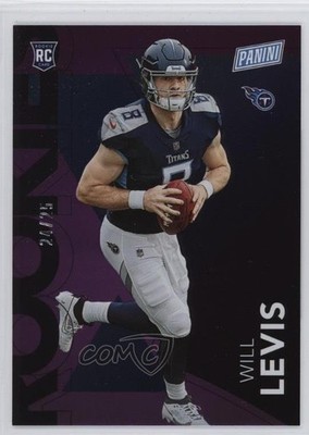 2023 Panini National Convention Rookies Purple /25 Will Levis #RC12 RC oh8