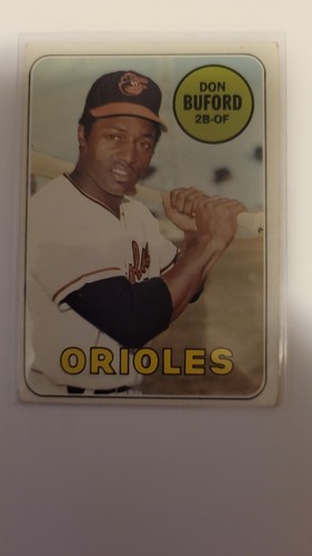 1969 TOPPS DON BUFORD #478 VG/EX COMBINED SHIPPING