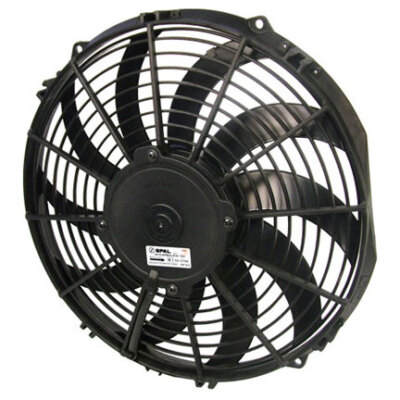 AAR 12'' Medium Profile Curved Puller Fan W/ Fan Feet and Core Mounting Straps