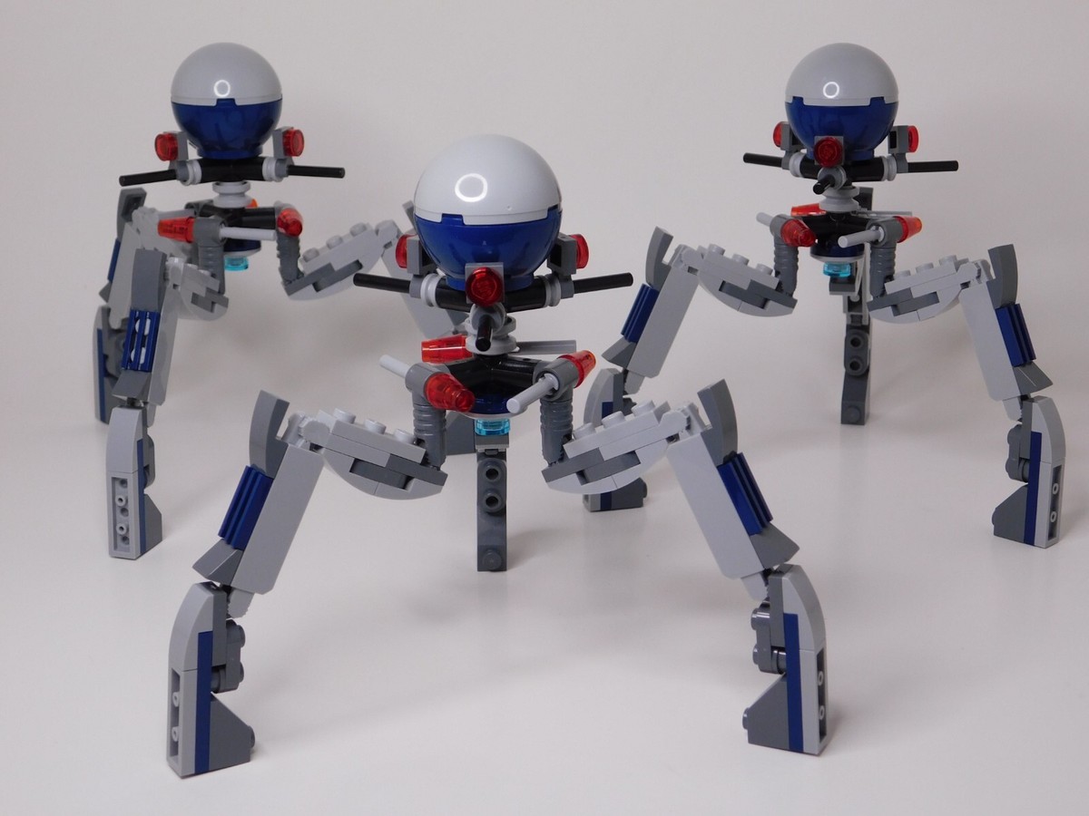 LEGO Star Wars x3 Tri-Droid Builds lot BRAND NEW! Bag From