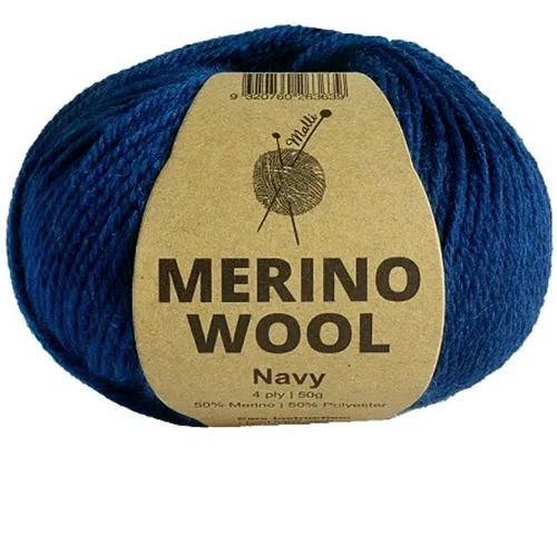 50g Merino Blend Wool 4 Ply Super Soft Knitting & Crochet Yarn – Many Colours