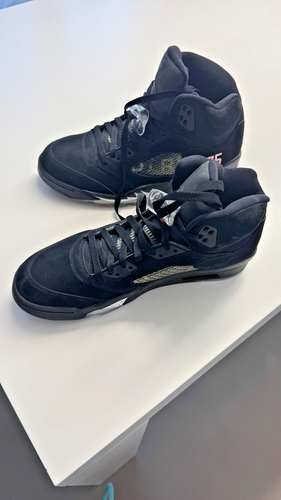 Nike Jordan 5 Retro Paris Schwarz Gr 45 ungetragen Top Zustand - Bild 5 von 5