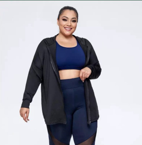 Women Thin Running Loose Zipper Jacket, Fitness Sports Wear - Picture 5 of 5