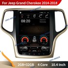10.4" For Jeep Grand Cherokee 2014-2018 Car Gps Navigation Stereo 2G+32G Carplay